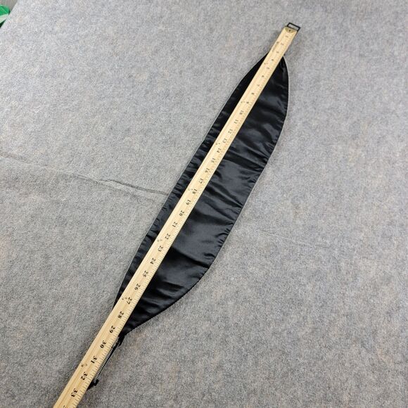 Polo Ralph Lauren Vintage Houndstooth Tuxedo Silk Cummerbund Black White S/M - Picture 4 of 9